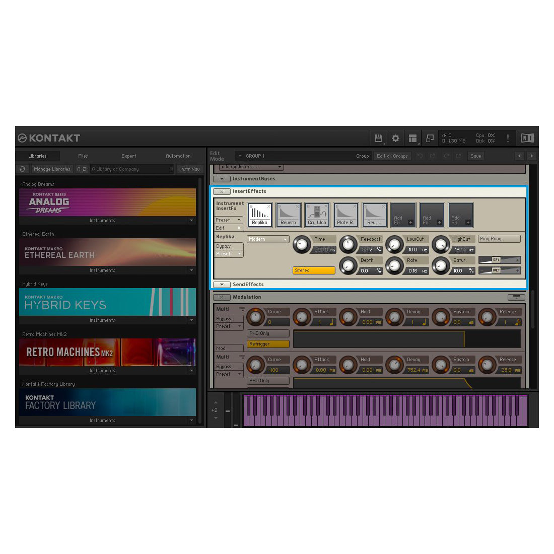 Native Instruments Kontakt 7 Crossgrade from Kontakt Libraries - Electronic Delivery