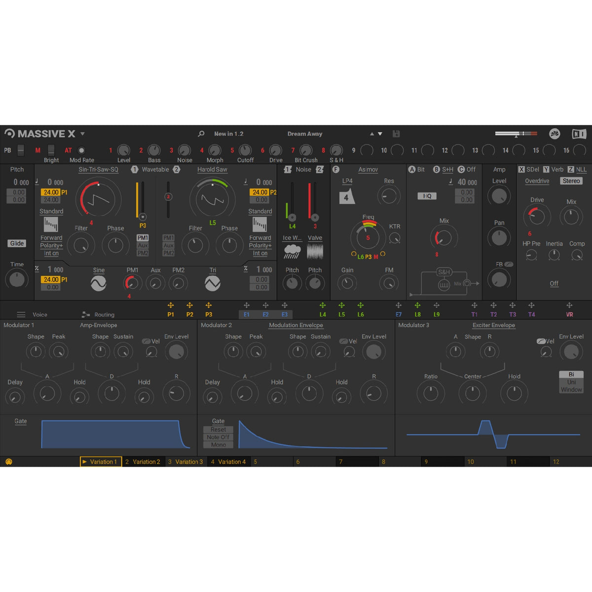 Native Instruments MASSIVE X Polyphonic Synthesizer - Electronic Delivery