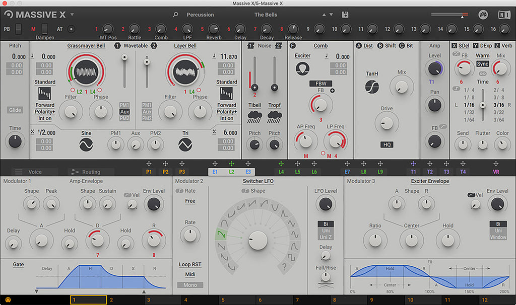 Native Instruments MASSIVE X Polyphonic Synthesizer - Electronic Delivery
