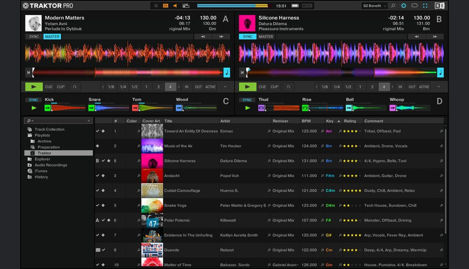Native Instruments TRAKTOR PRO 3 DJ Software - Electronic Delivery