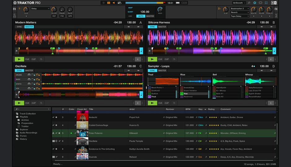 Native Instruments TRAKTOR PRO 3 DJ Software - Electronic Delivery