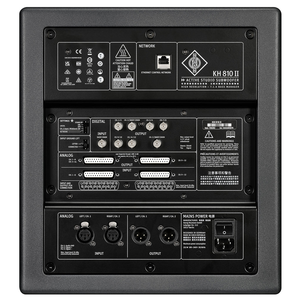 Neumann KH 810 II 10" Active Subwoofer - Single