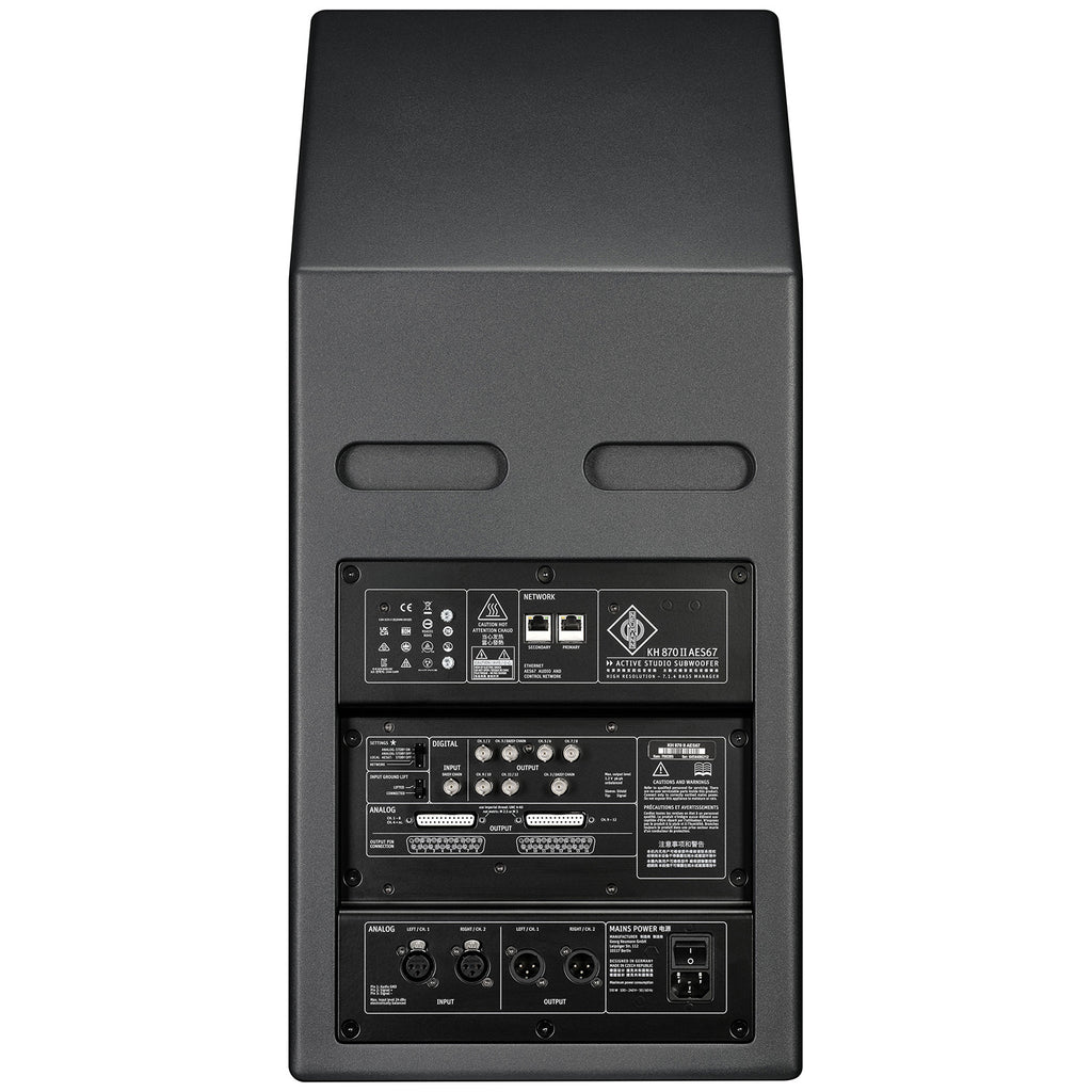 Neumann KH 870 II AES67 10" Active Subwoofer - Single