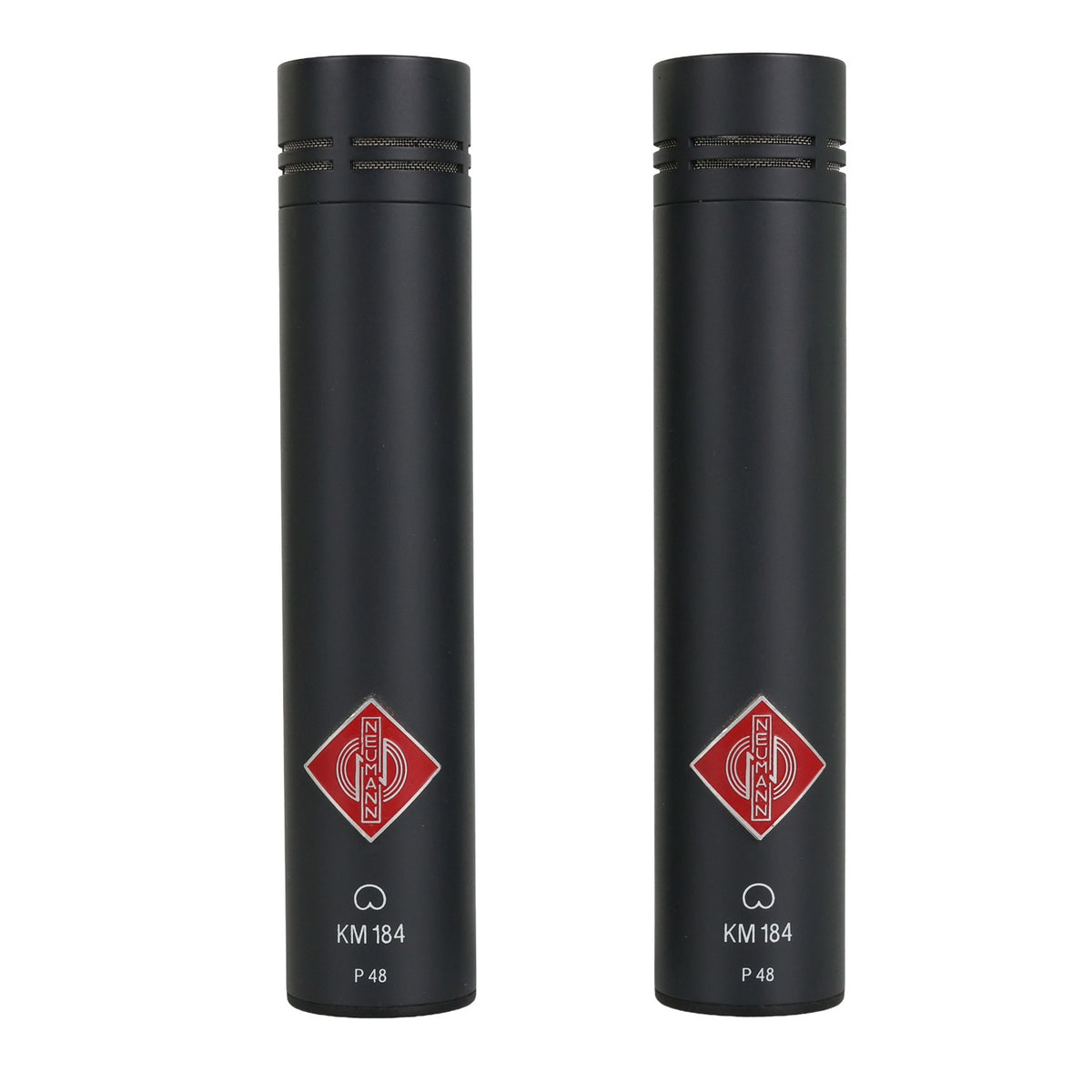 Neumann KM 184 Small Diaphragm Condenser Microphone - Stereo Pair #19253/19252 (Used)