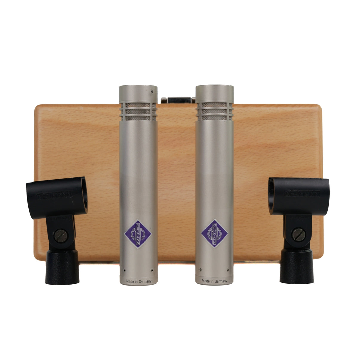Neumann KM 84 Cardioid FET Condenser Microphone - Pair #58417/58418 ...