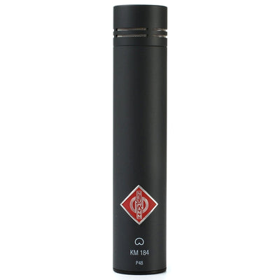 Neumann KM 184 Small Diaphragm Cardioid Condenser Microphone - Matte Black