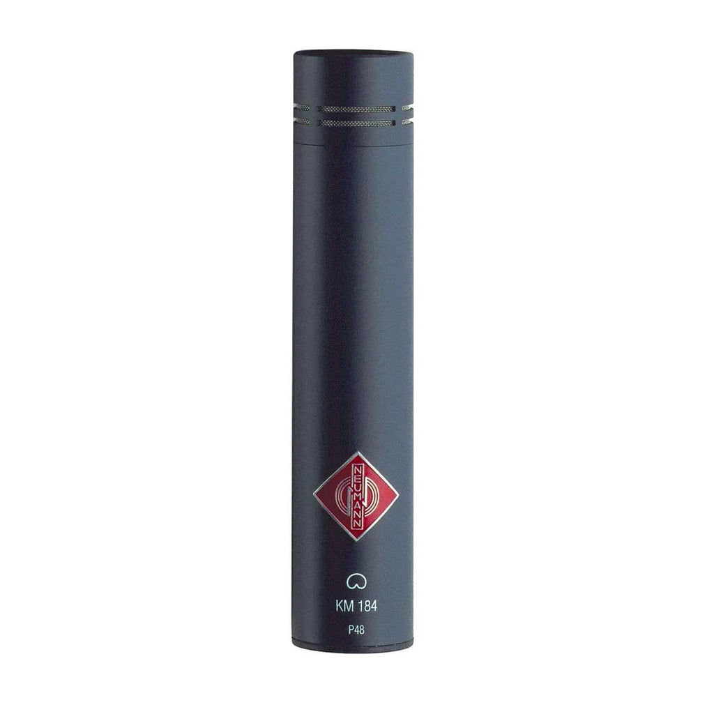 Neumann KM 184 Small Diaphragm Cardioid Condenser Mic Stereo Pair - Matte Black