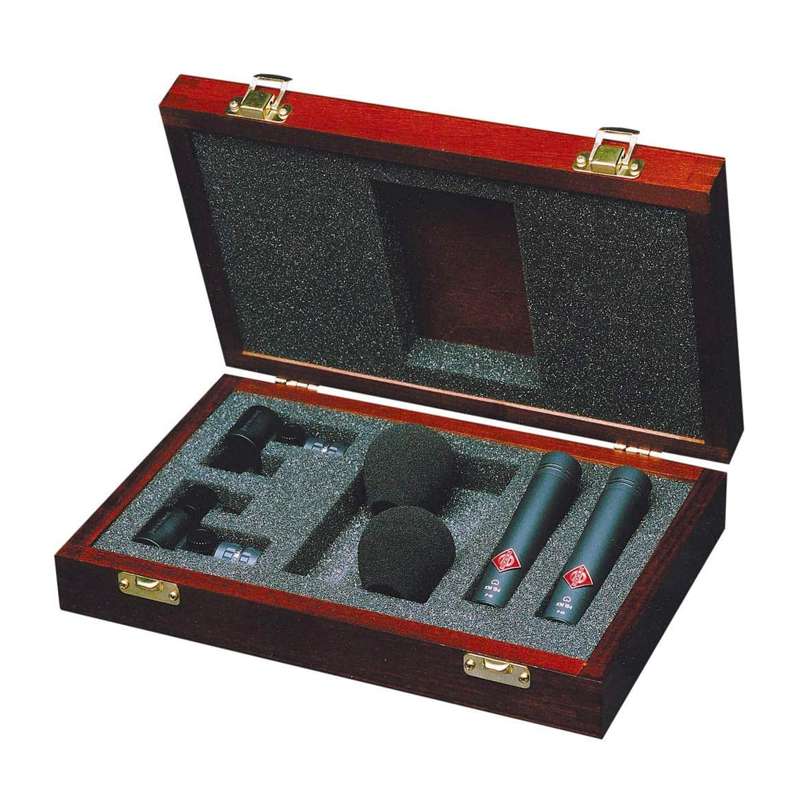 Neumann KM 184 Small Diaphragm Cardioid Condenser Mic Stereo Pair - Matte Black