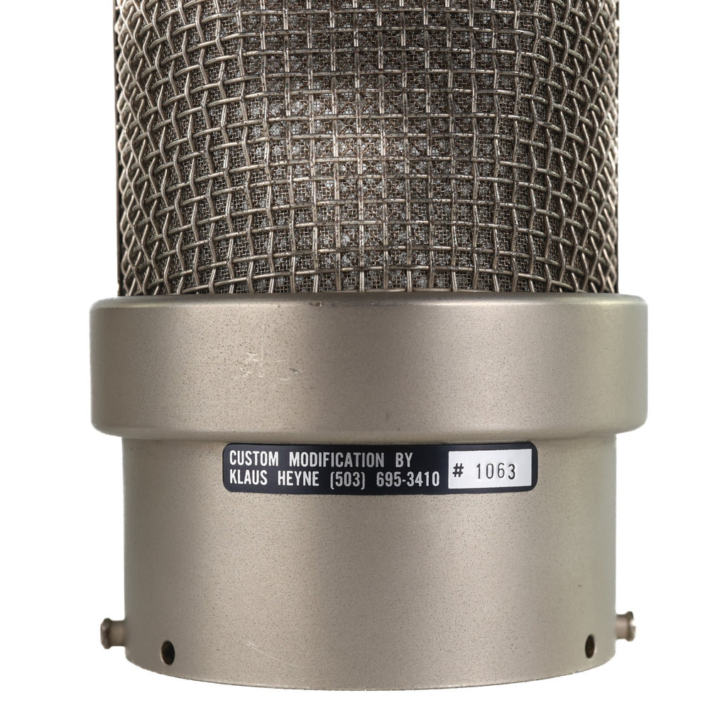 Neumann M249B Tube Microphone - Klaus Heyne Modded #1063 (Vintage)