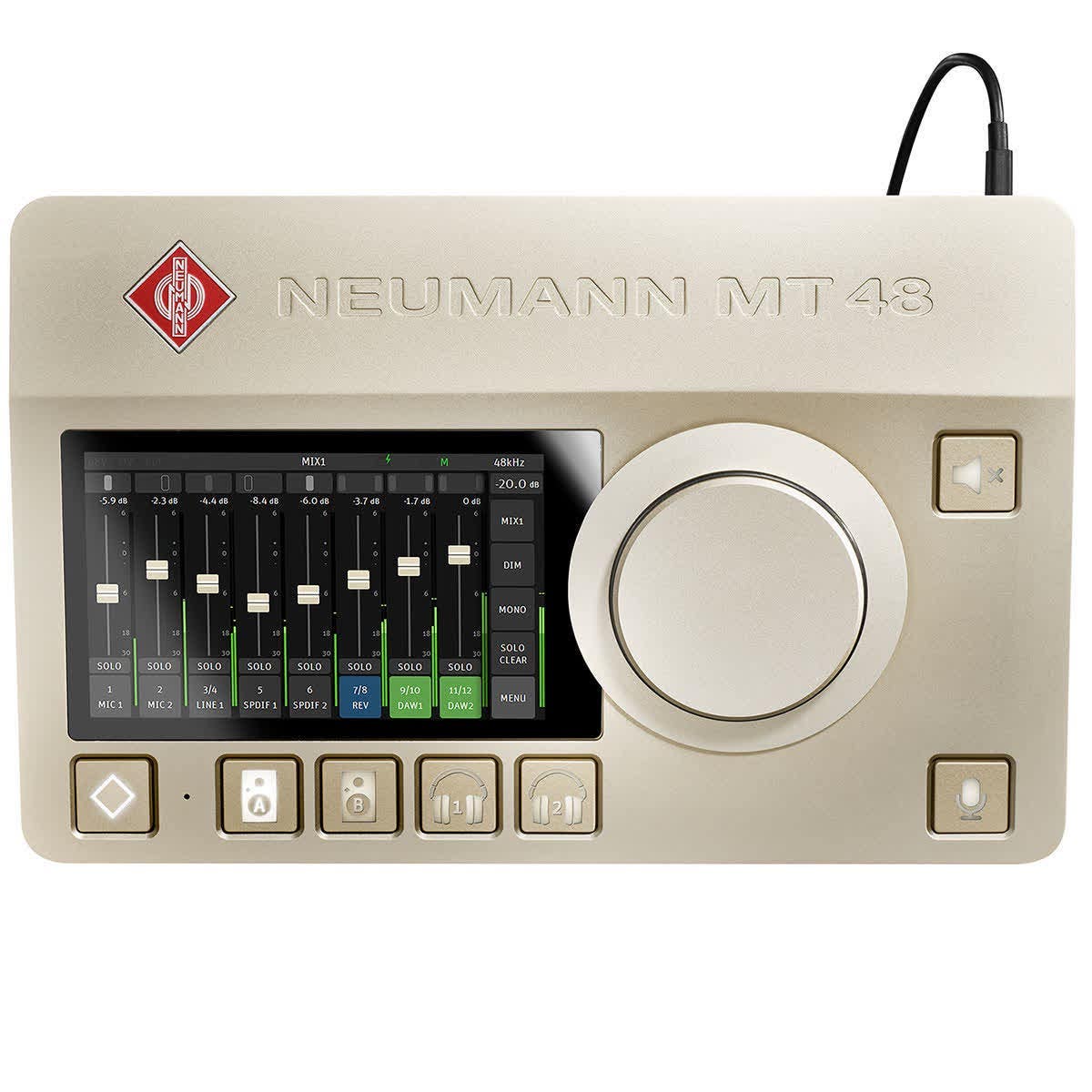 Neumann MT 48 オーディオインターフェイス 本体 Neumann MT 48 USB-C/Dante Audio Interface – Vintage King