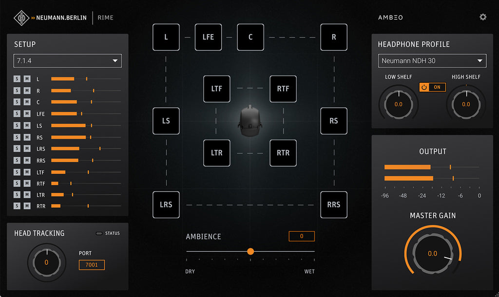 Neumann RIME Reference Immersive Monitoring Environment DAW Plug-In - Electronic Delivery