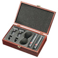 Neumann KM 185 Small Diaphragm Hypercardioid Condenser Mic Stereo Set - Matte Black