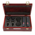 Neumann KM 183 Small Diaphragm Omnidirectional Condenser Microphone Stereo Set - Matte Black