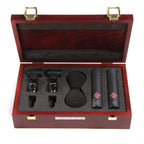 Neumann KM 183 Small Diaphragm Omnidirectional Condenser Microphone Stereo Set - Matte Black