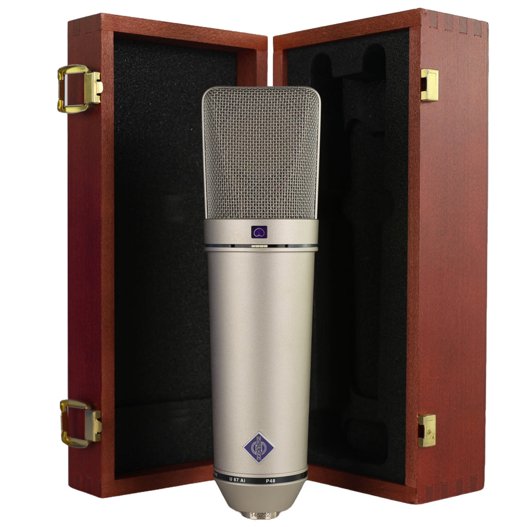 Neumann U 87 Ai Large Diaphragm Condenser Microphone #145222 (Used) 1