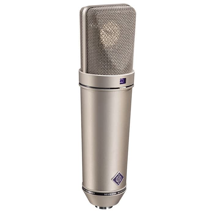 Neumann U 87 Ai Large Diaphragm Condenser Stereo Set - Nickel
