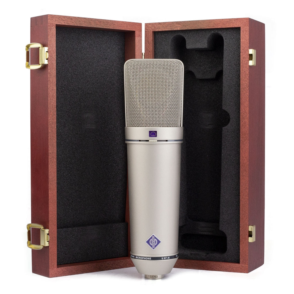 Neumann U 87 Ai Condenser Microphone Set Z - Nickel
