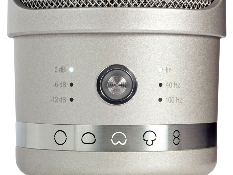 Neumann TLM 107 Large Diaphragm Condenser Microphone - Nickel (Demo Deal)