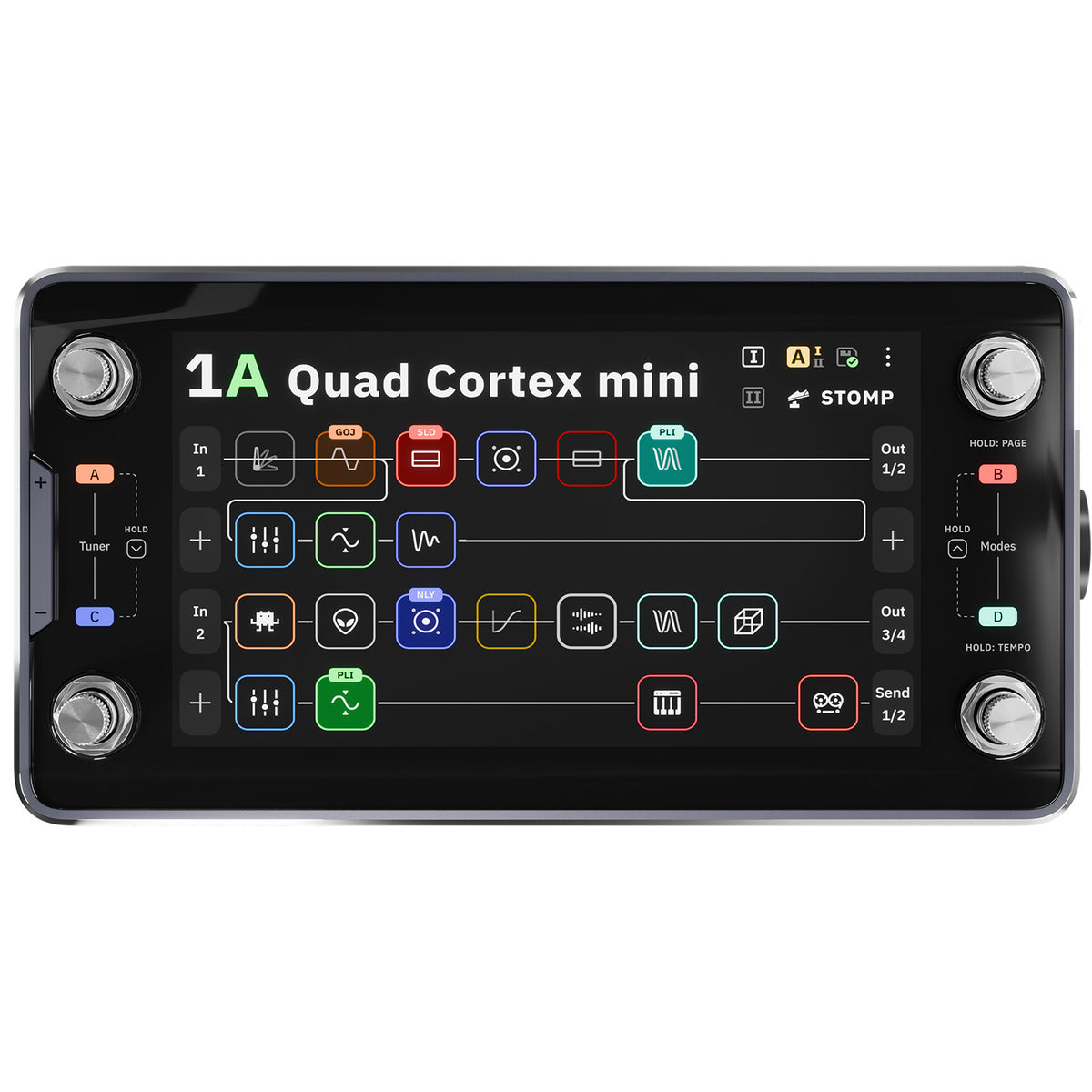 Neural DSP Quad Cortex mini Modeling and Effects Processor (Demo Deal)