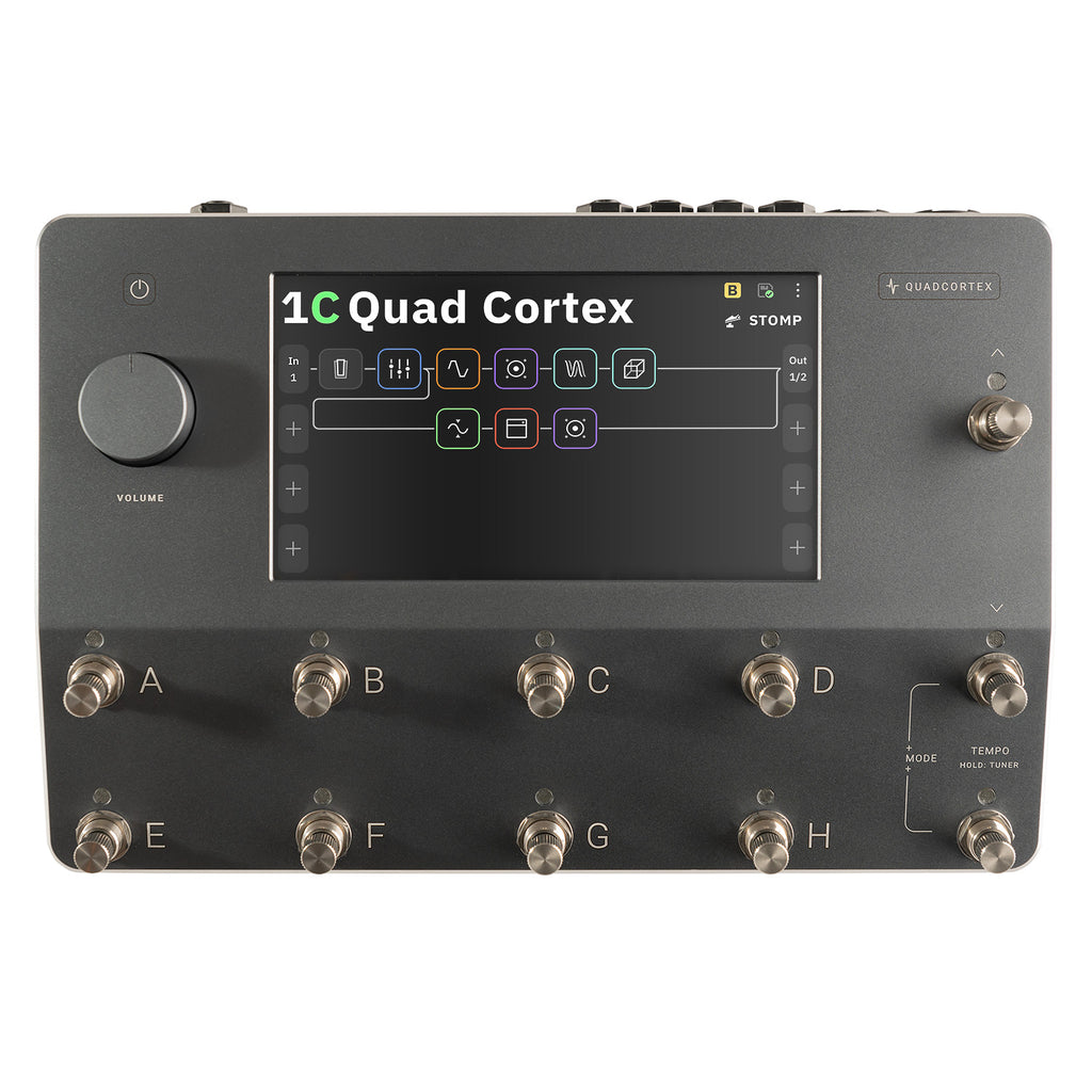 Neural DSP Quad Cortex Quad-Core Digital Effects Modeler/Profiling Floorboard