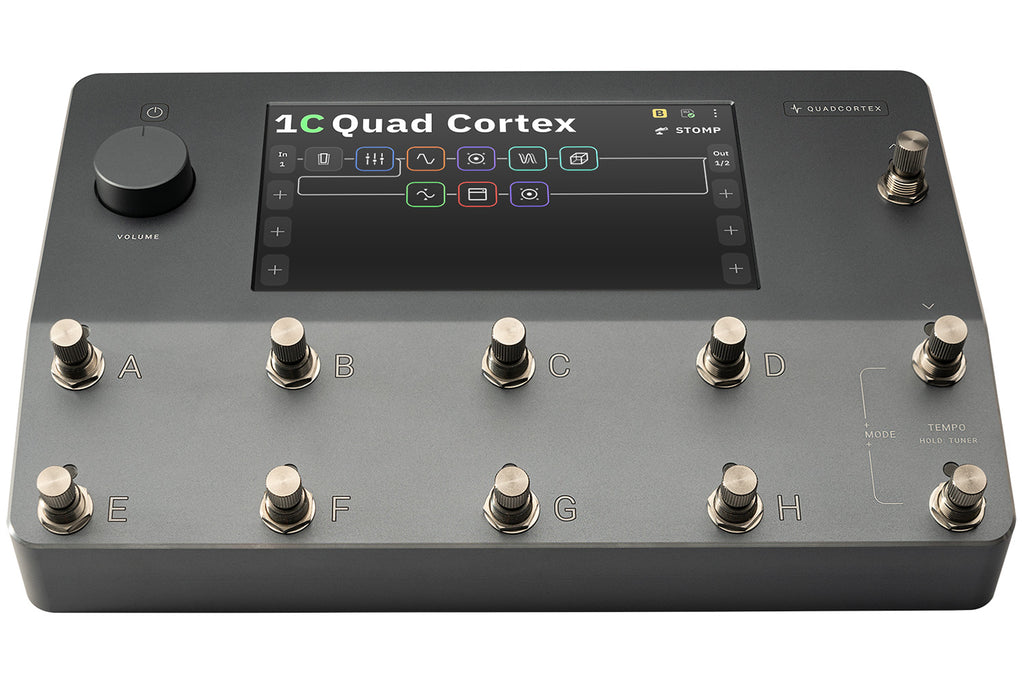 Neural DSP Quad Cortex Quad-Core Digital Effects Modeler/Profiling Floorboard