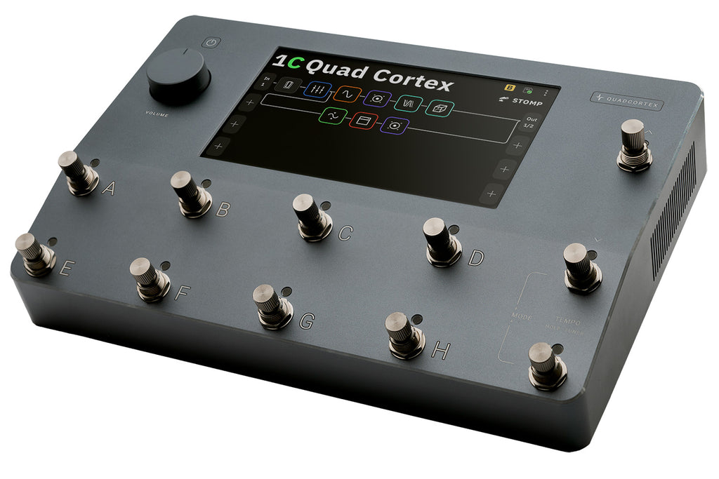 Neural DSP Quad Cortex Quad-Core Digital Effects Modeler/Profiling Floorboard