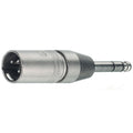 Neutrik NA3MP 3-Pole XLR Male to Stereo 1/4" Plug