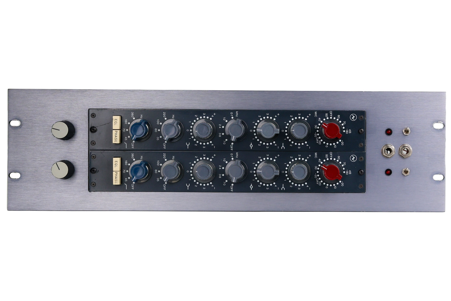 Neve 1064 Mic Pre/3-Band EQ Racked Pair #5581/5561 (Vintage
