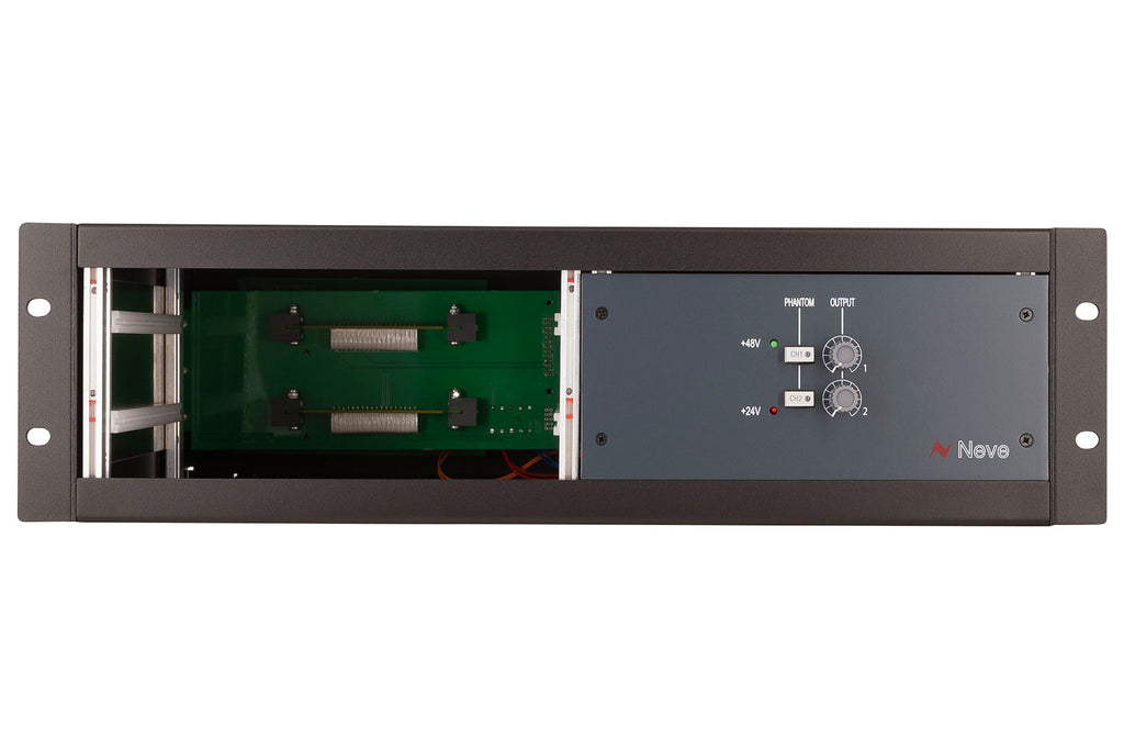 Neve 1073/1084 2-Slot 3U Horizontal Module Rack - Unloaded