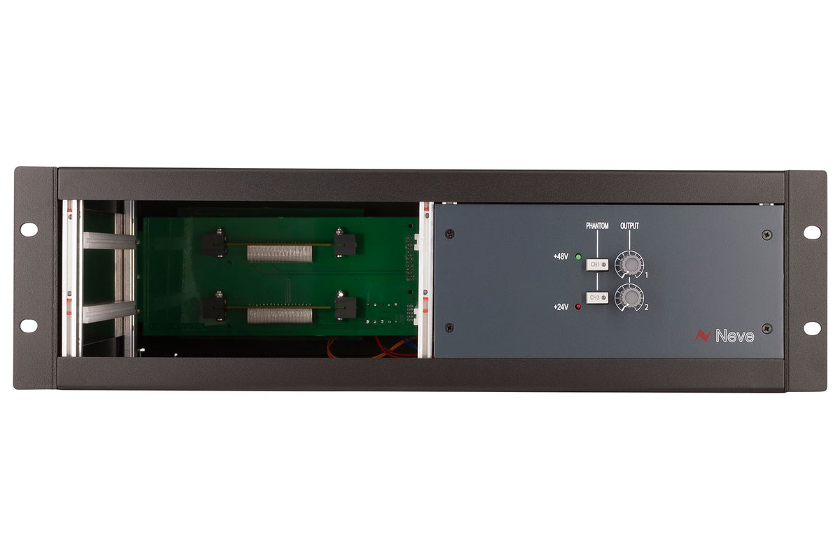 Neve 1073/1084 2-Slot 3U Horizontal Module Rack - Unloaded