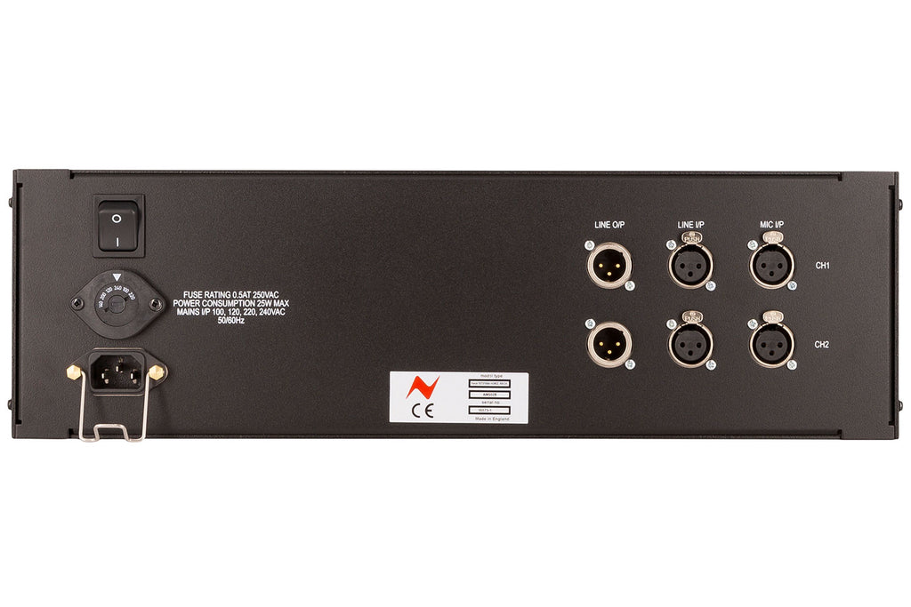 Neve 1073/1084 2-Slot 3U Horizontal Module Rack - Unloaded