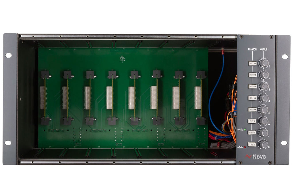 Neve 1073/1084 8-Slot 5U Vertical Module Rack - Unloaded