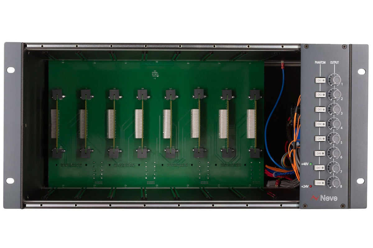Neve 1073/1084 8-Slot 5U Vertical Module Rack - Unloaded