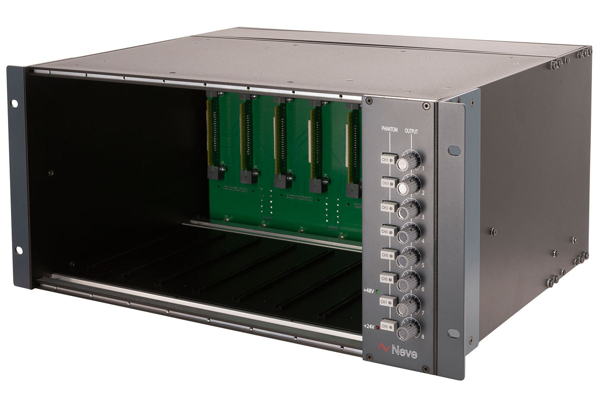Neve 1073/1084 8-Slot 5U Vertical Module Rack - Unloaded