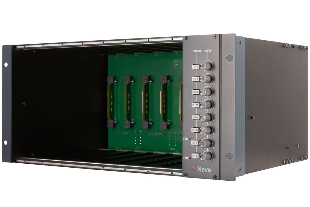 Neve 1073/1084 8-Slot 5U Vertical Module Rack - Unloaded