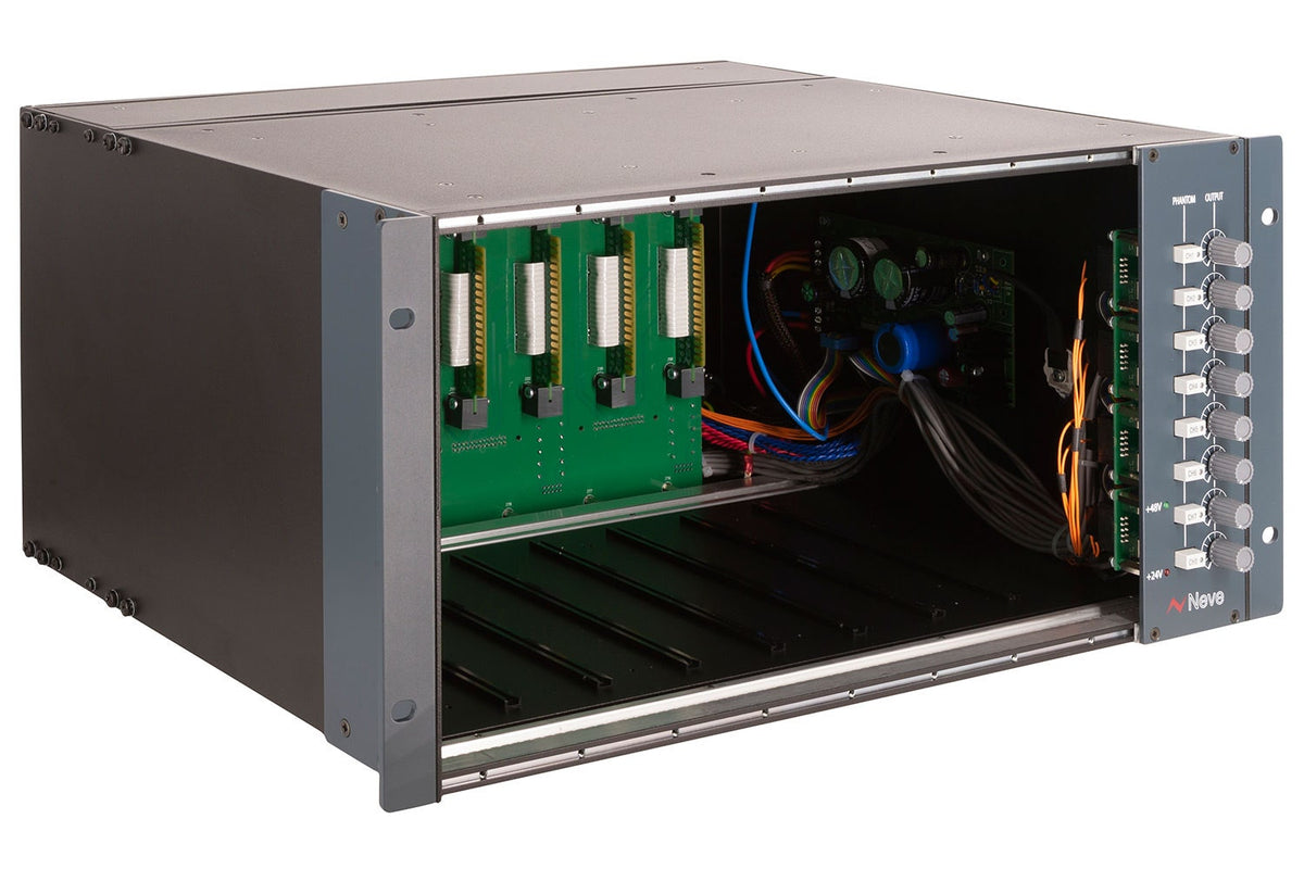 Neve 1073/1084 8-Slot 5U Vertical Module Rack - Unloaded