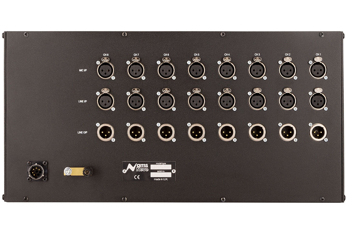 Neve 1073/1084 8-Slot 5U Vertical Module Rack - Unloaded