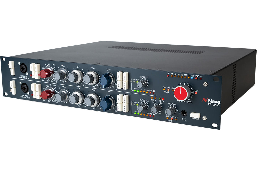 Neve 1073DPX-D Dual Microphone Preamp/EQ with USB/Dante Interface