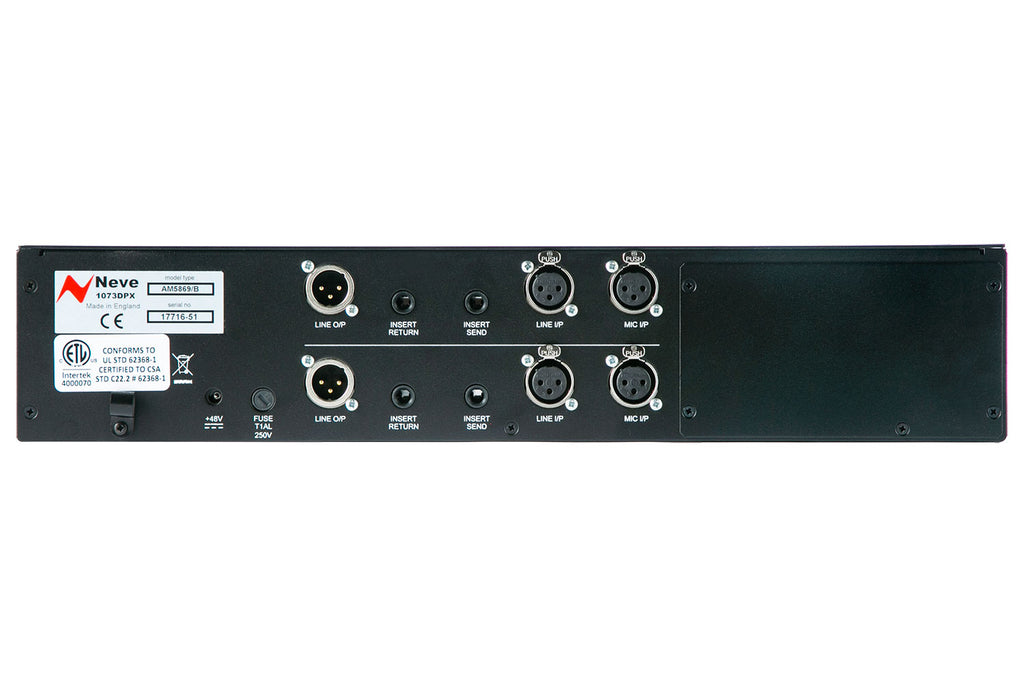 Neve 1073DPX Dual Microphone Preamp/EQ