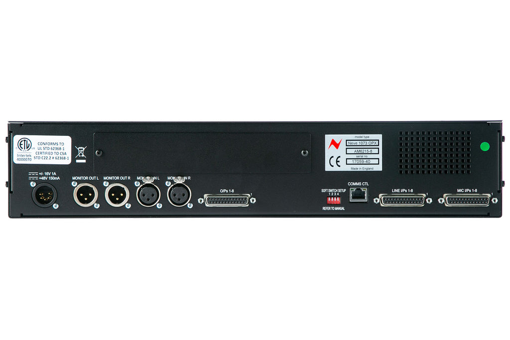 Neve 1073OPX 8-Channel Microphone/Line Preamp