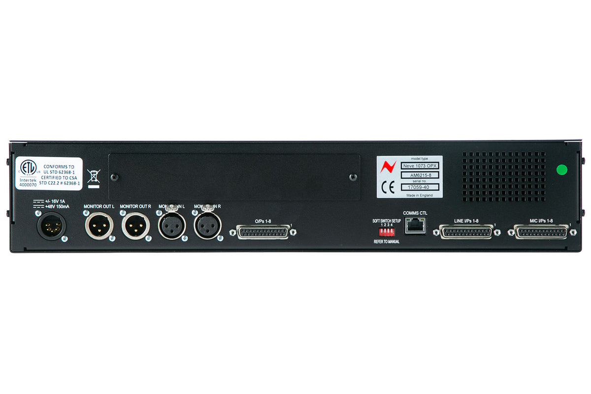Neve 1073OPX 8-Channel Microphone/Line Preamp