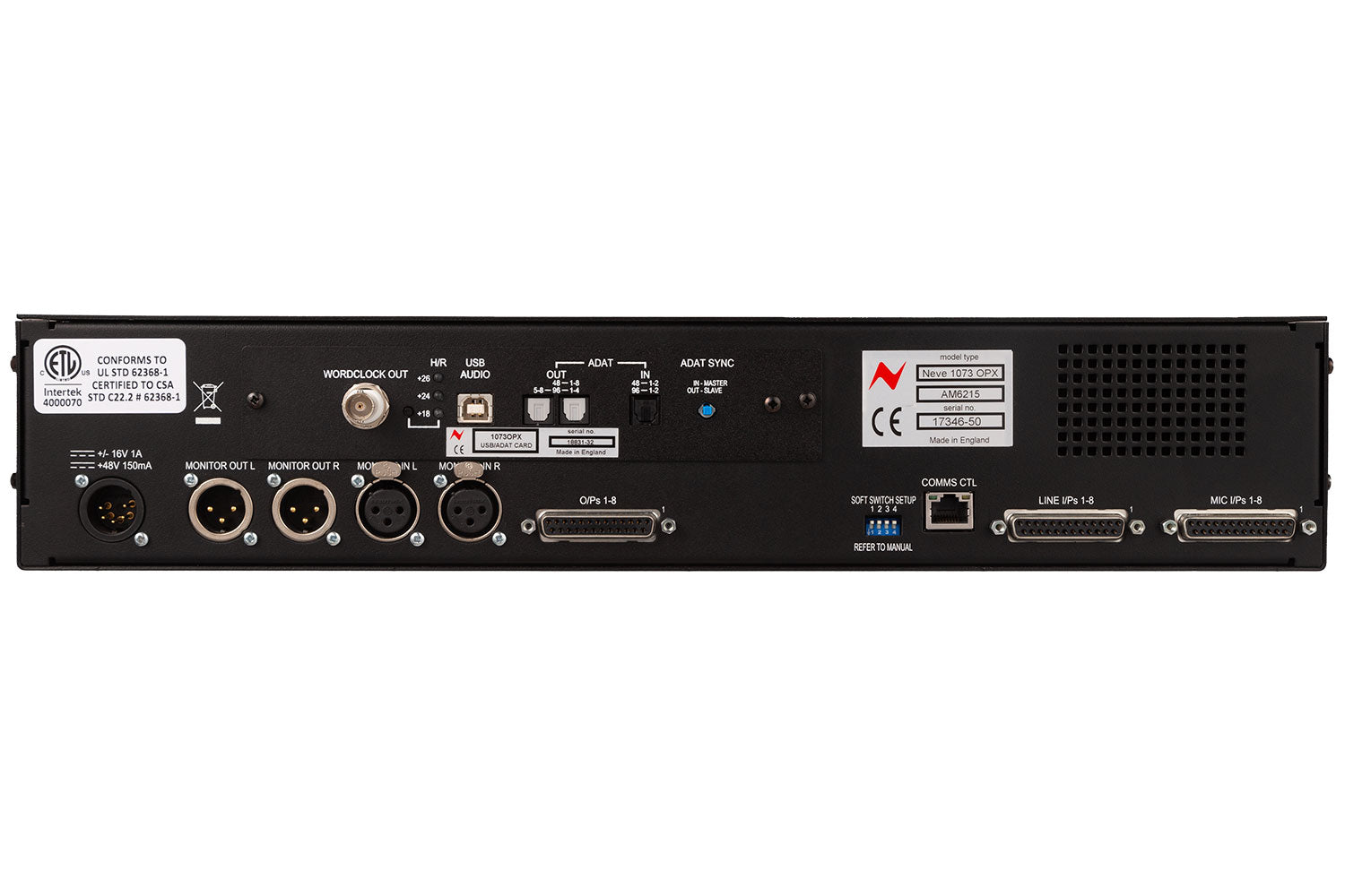Neve 1073OPX with ADAT/USB Card Bundle – Vintage King