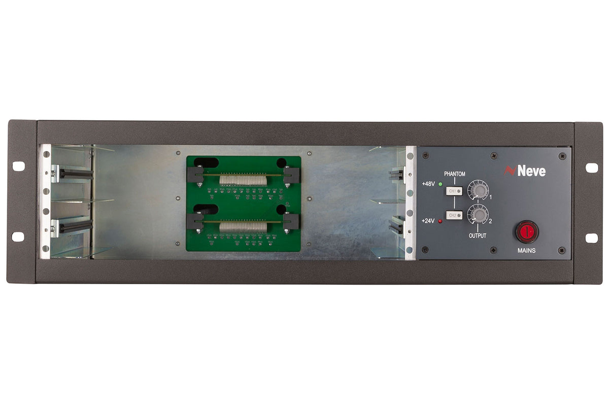 Neve 1081 2-Slot 3U Horizontal Rack - Unloaded