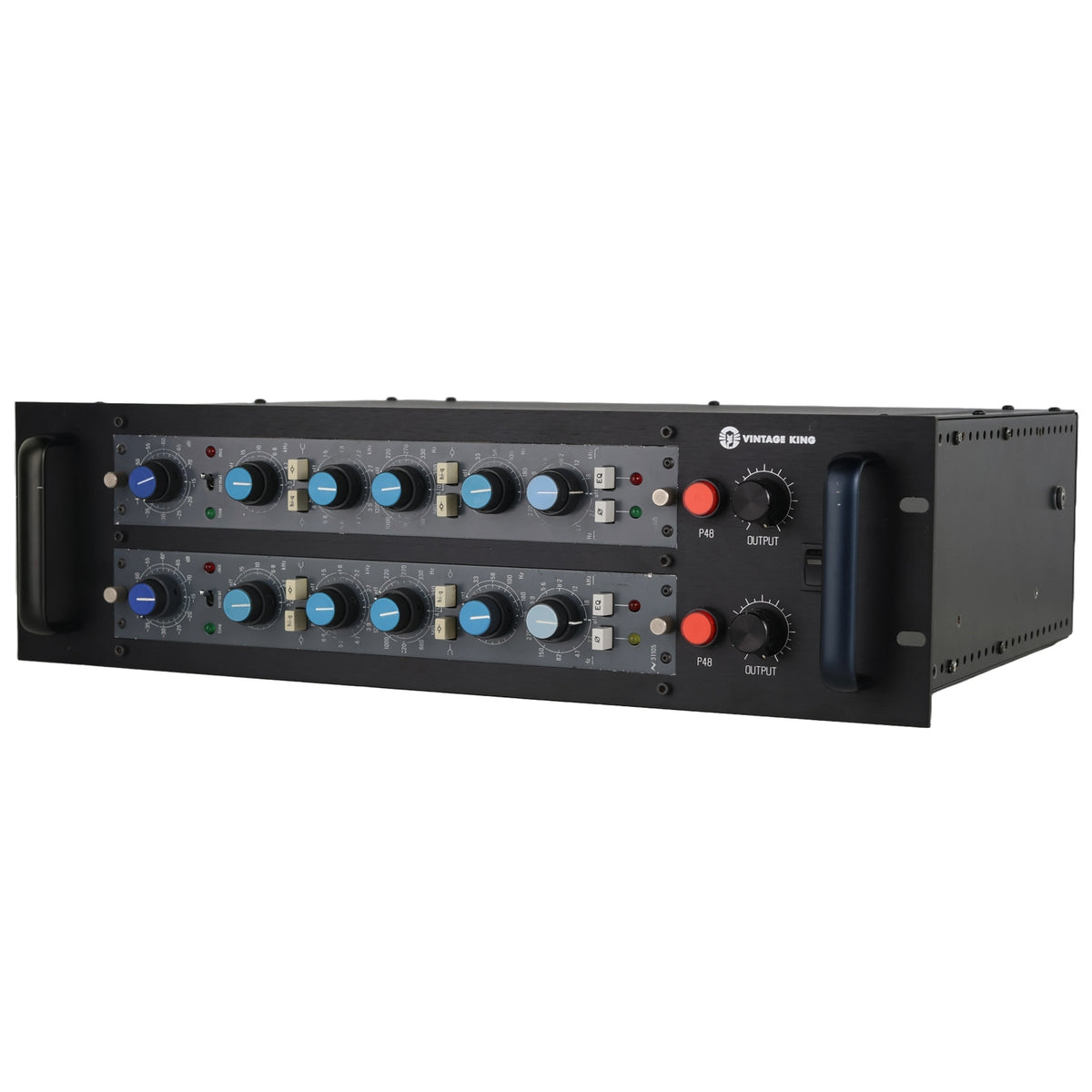 Neve 31105 Mic Pre/4-Band EQ Racked - Pair #01973/20585/k (Vintage) 1