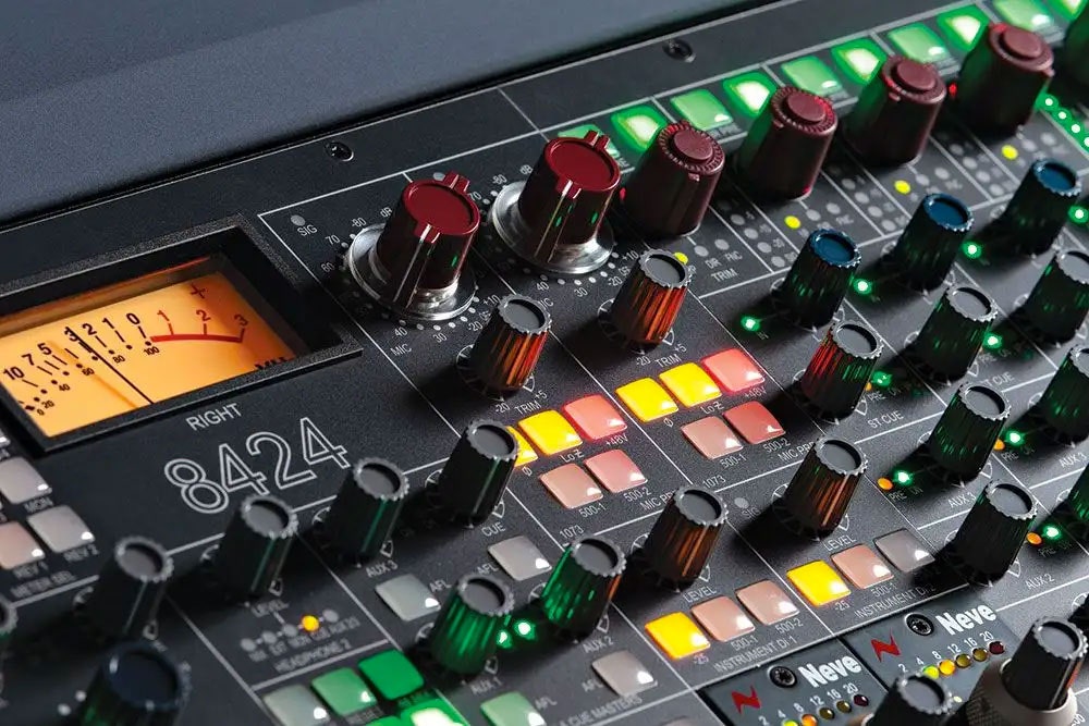 Neve 8424 24-Channel Console with Motorized Faders and 1073OPX Mic Preamp
