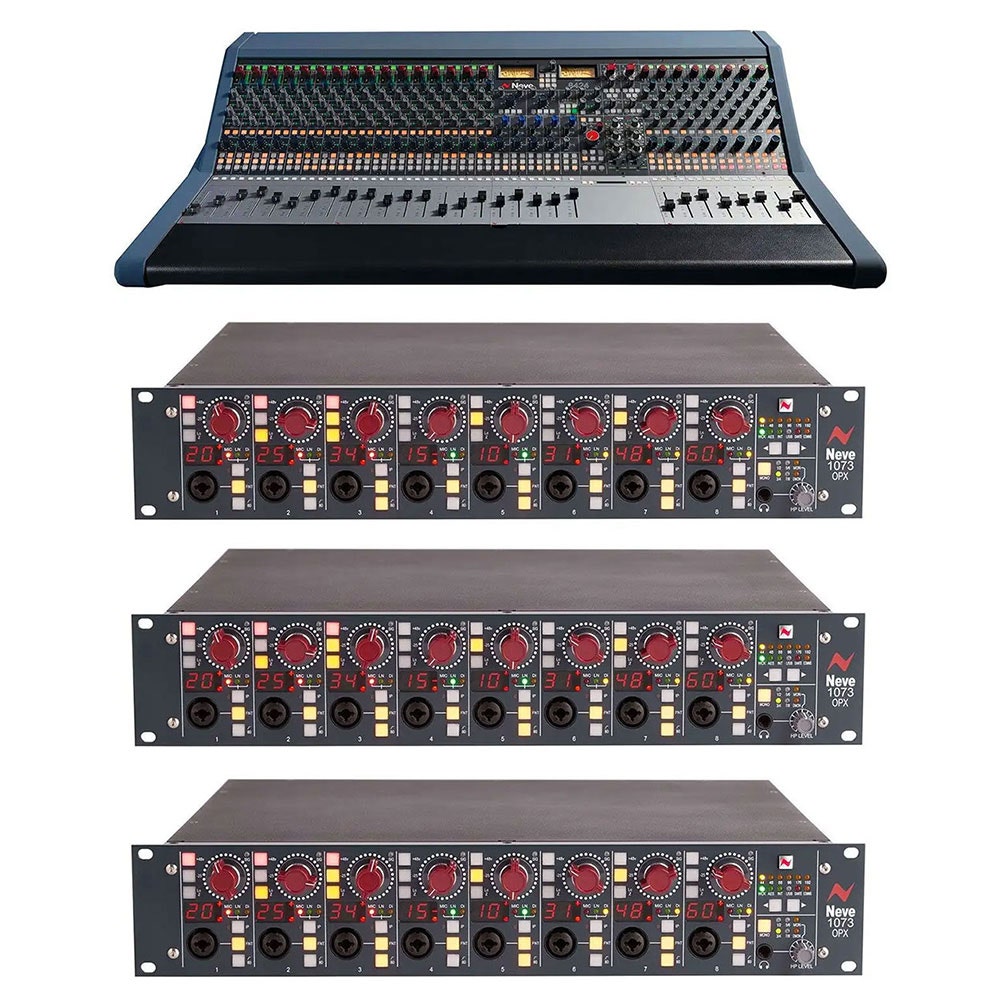 Neve 8424 24-Channel Console with Three 1073OPX Mic Preamps