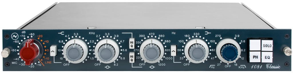 Neve 1081 CH Microphone Preamp/EQ - Horizontal