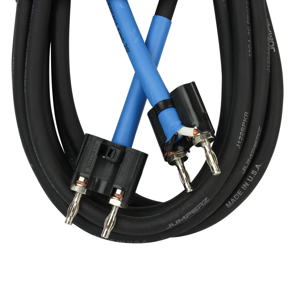 Vintage King Project Series 12ga-2c Dual Banana to Dual Banana Speaker Cable - 20'