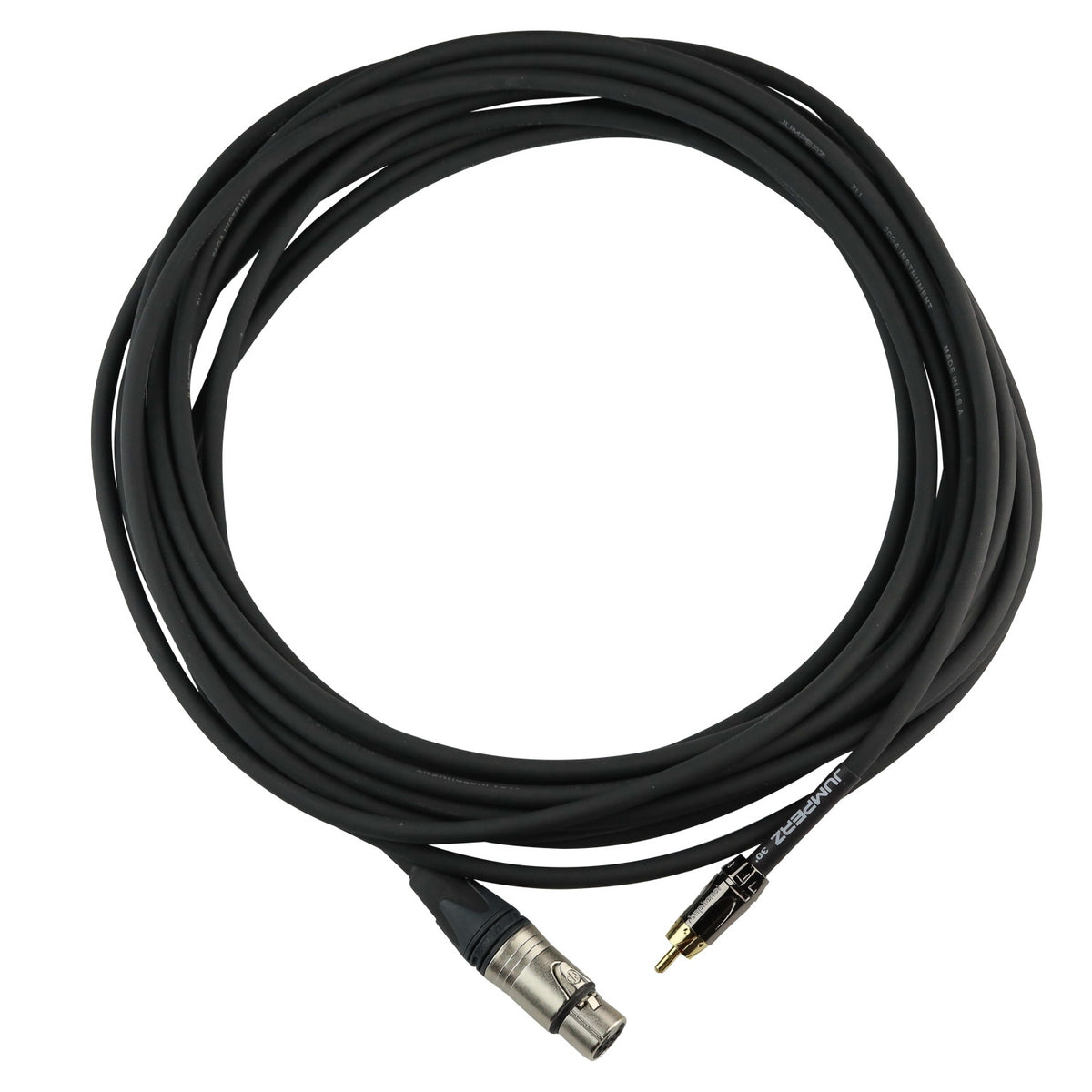 Vintage King Project Series 20ga-1c XLRF to RCA Patch Cable - 30'