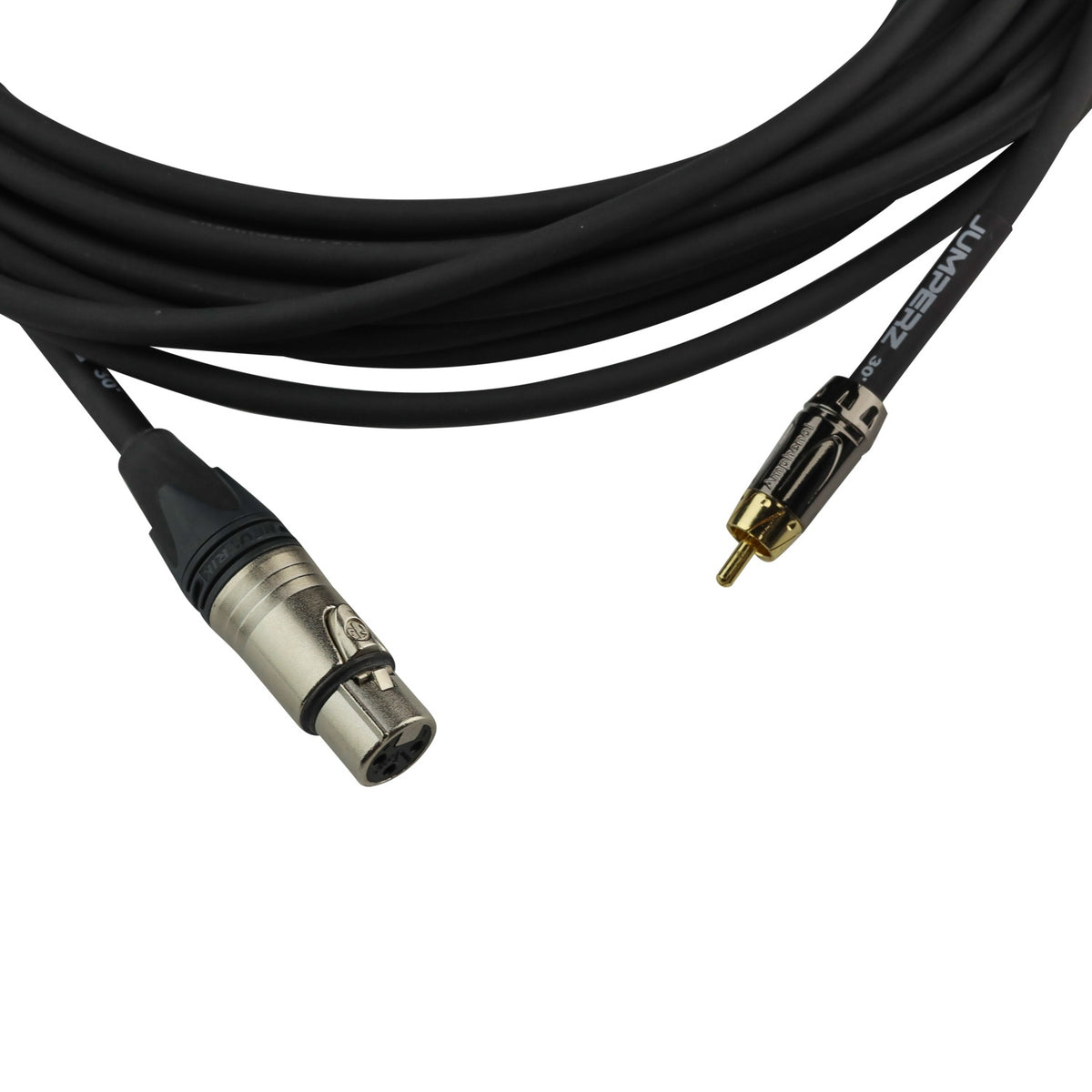 Vintage King Project Series 20ga-1c XLRF to RCA Patch Cable - 30'